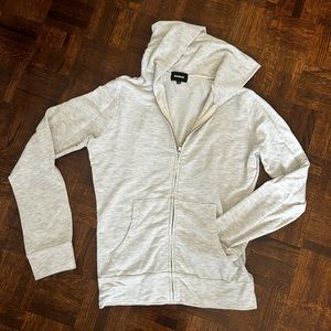Monrow Super Soft Zip Up Hoodie